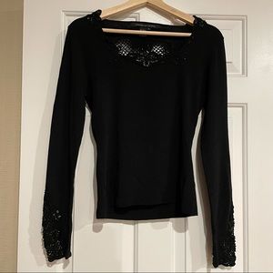 Women’s Long Sleeve Lace Top